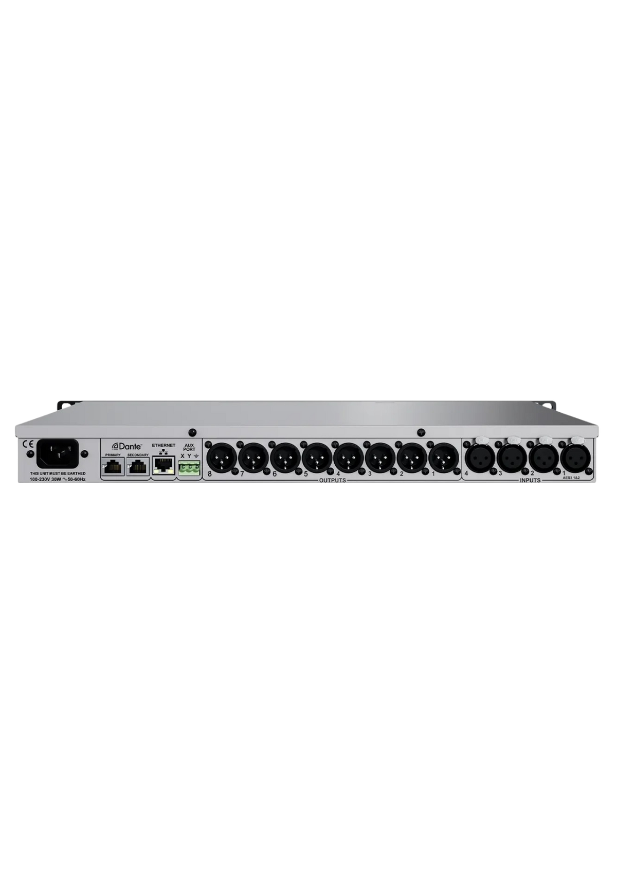 LINEA RESEARCH NSC48 4 in/8 out Networked System Controller 96kHz DSP 1U