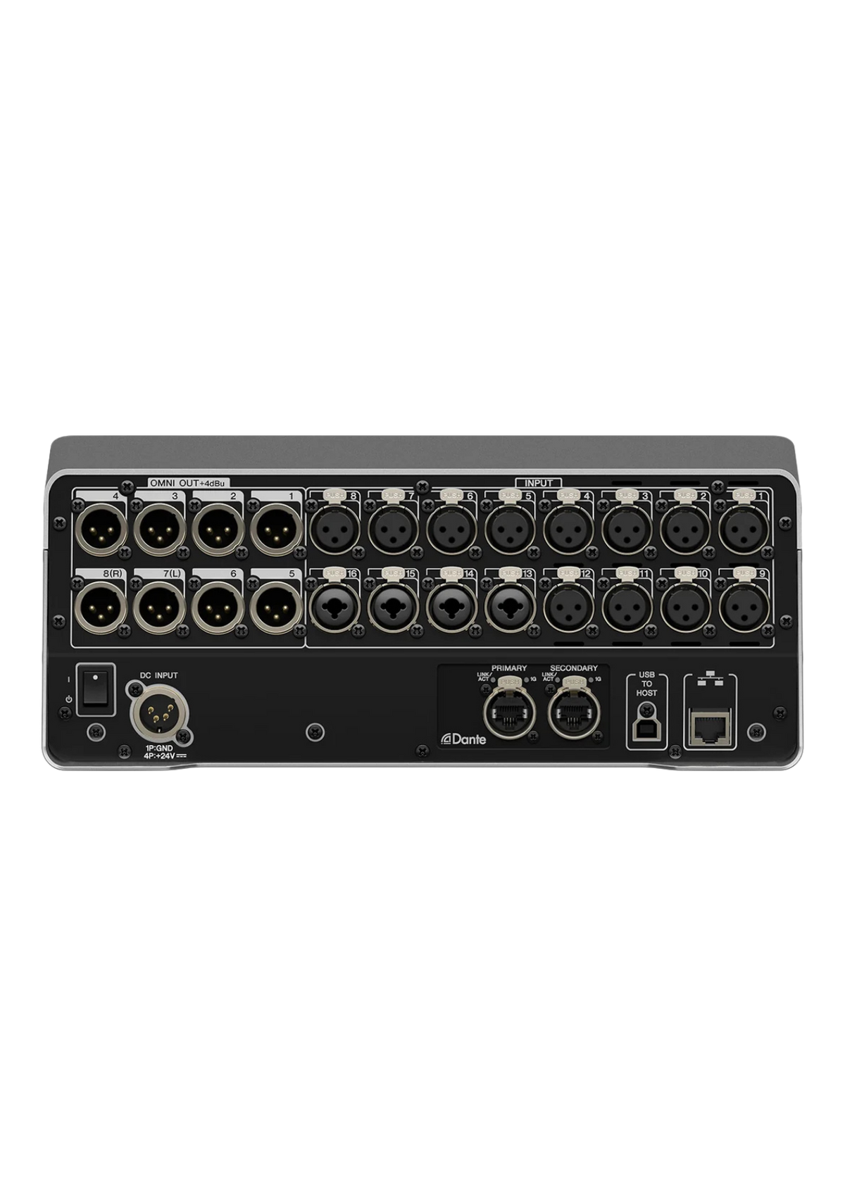 YAMAHA DM3 Compact Digital Mixer 16 Mono/ 1 Stereo/2 FX Return + Dante