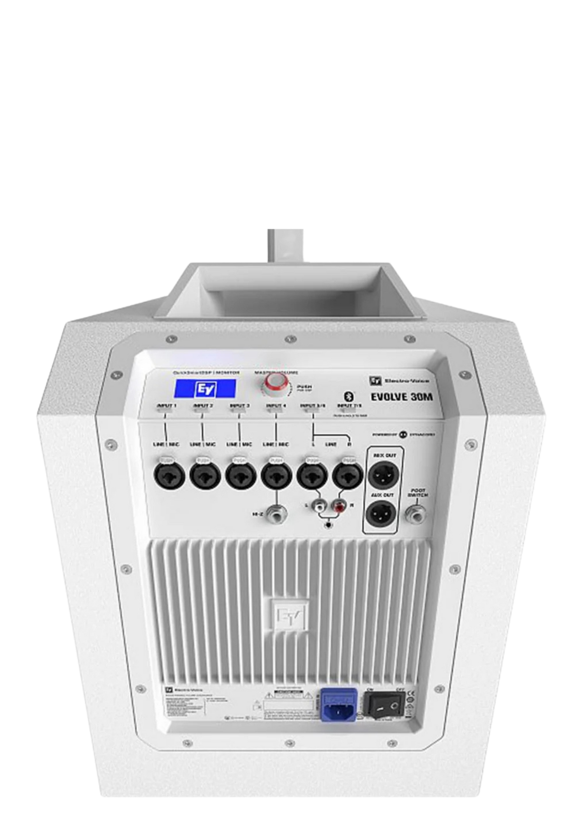 ELECTRO-VOICE EVOLVE 30M 1,000 W Compact Portable Column System Ð white, 8-ch Mixer & Bluetooth