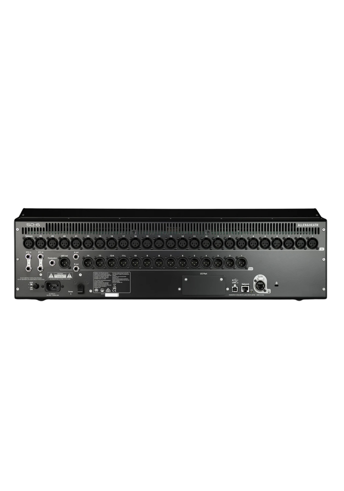 ALLEN & HEATH SQ6 48 Channel 96kHz Digital Mixer 24 Onboard PreAmps
