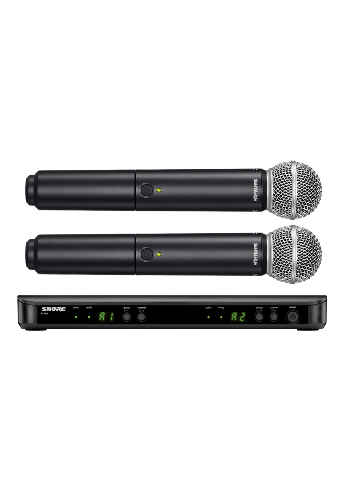 SHURE BLX288/SM58 DUAL Wireless Handheld System BLX88/2xSM58 K3E