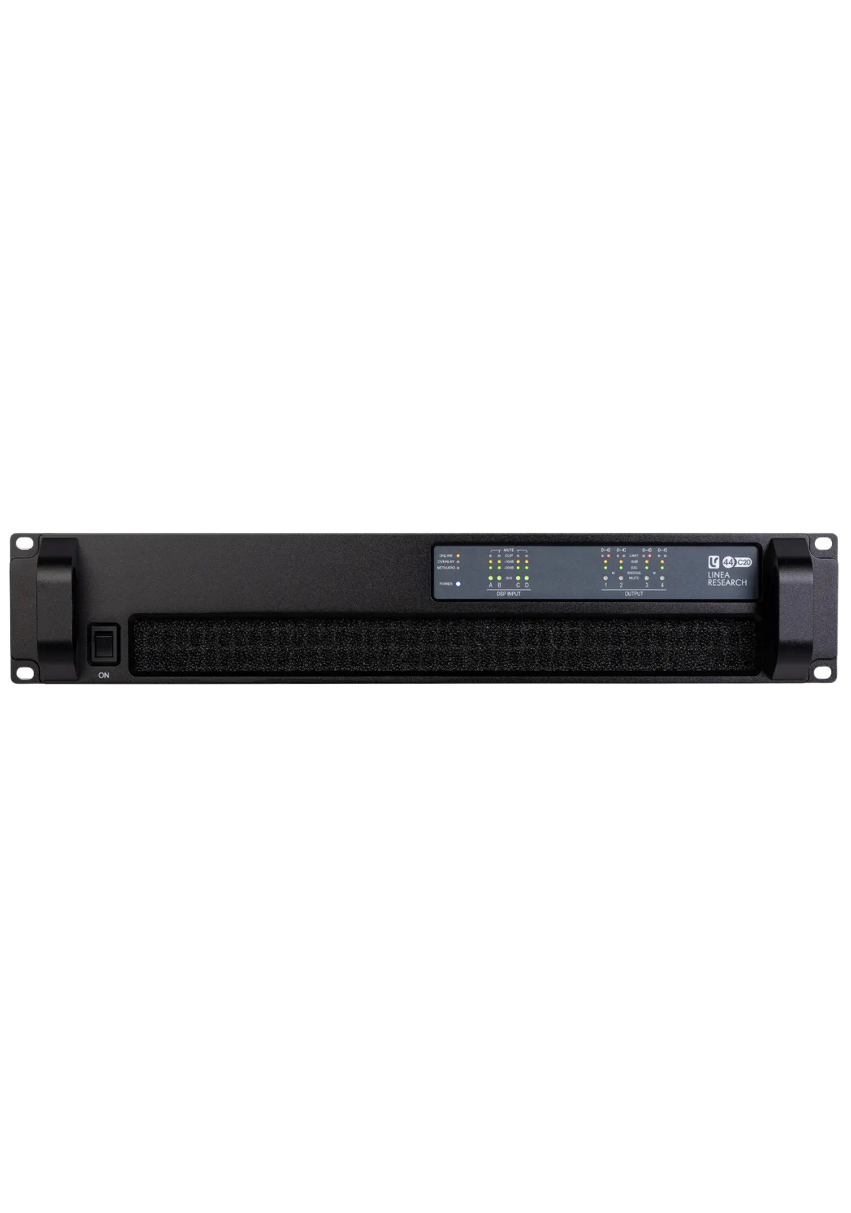 LINEA RESEARCH 44 C20 4-Channel DSP Power Amplifier Ñ 4 _ 3,500 W @ 4½/100V