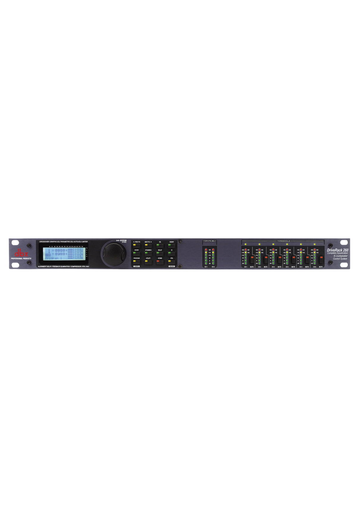 DBX DRIVRACK 260 2x6 Loudspeaker Management System 1U