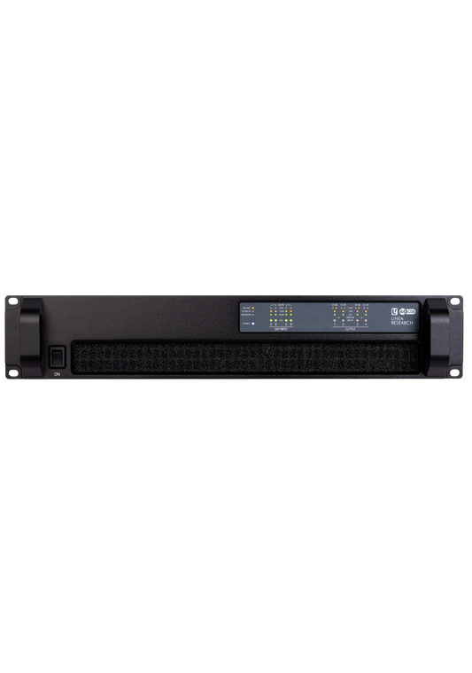LINEA RESEARCH 44 C6 DANTE 4-Channel DSP Power Amplifier Ñ 4 _ 1,500 W @ 4½/100V