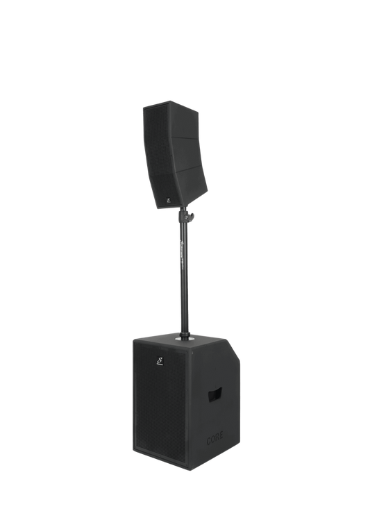 STUDIO MASTER CORE 121 1,000 W RMS / 4,000 W Peak 12" Active Curved Array PA Speaker System + DSP Mixer