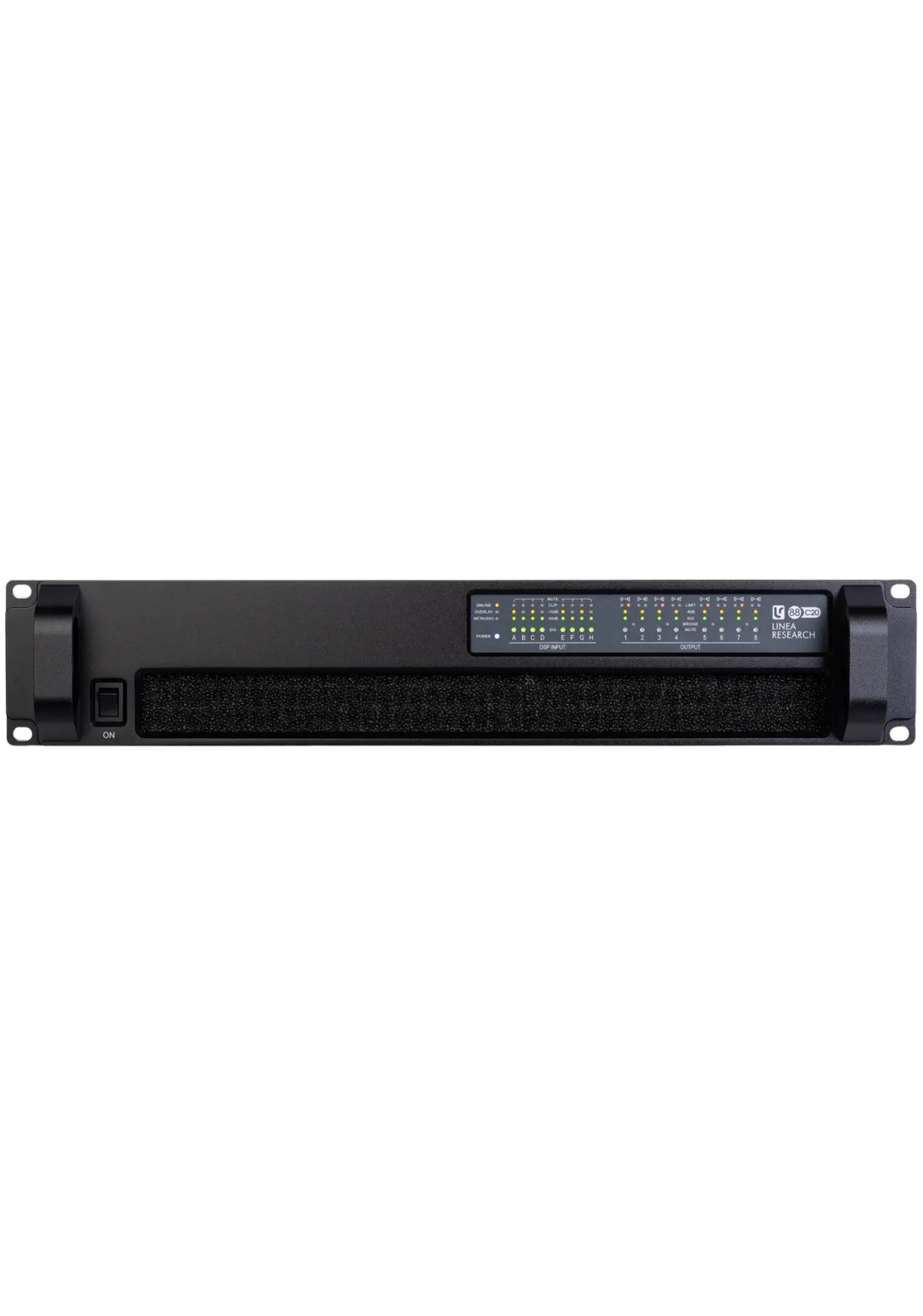 LINEA RESEARCH 88 C20 8-Channel DSP Power Amplifier Ñ 8 _ 1,500 W @ 4½/100V