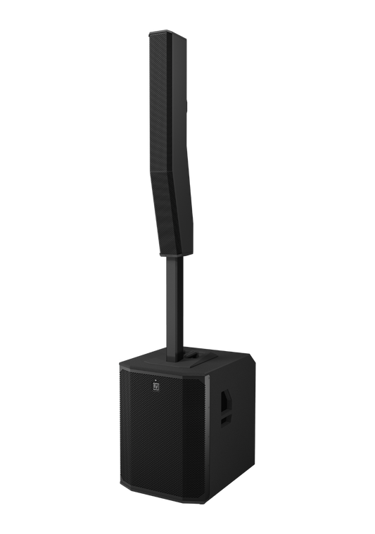 ELECTRO-VOICE EVOLVE 90 2,000 W Column Speaker System Ð Black, DSP & Bluetooth, 18" Sub