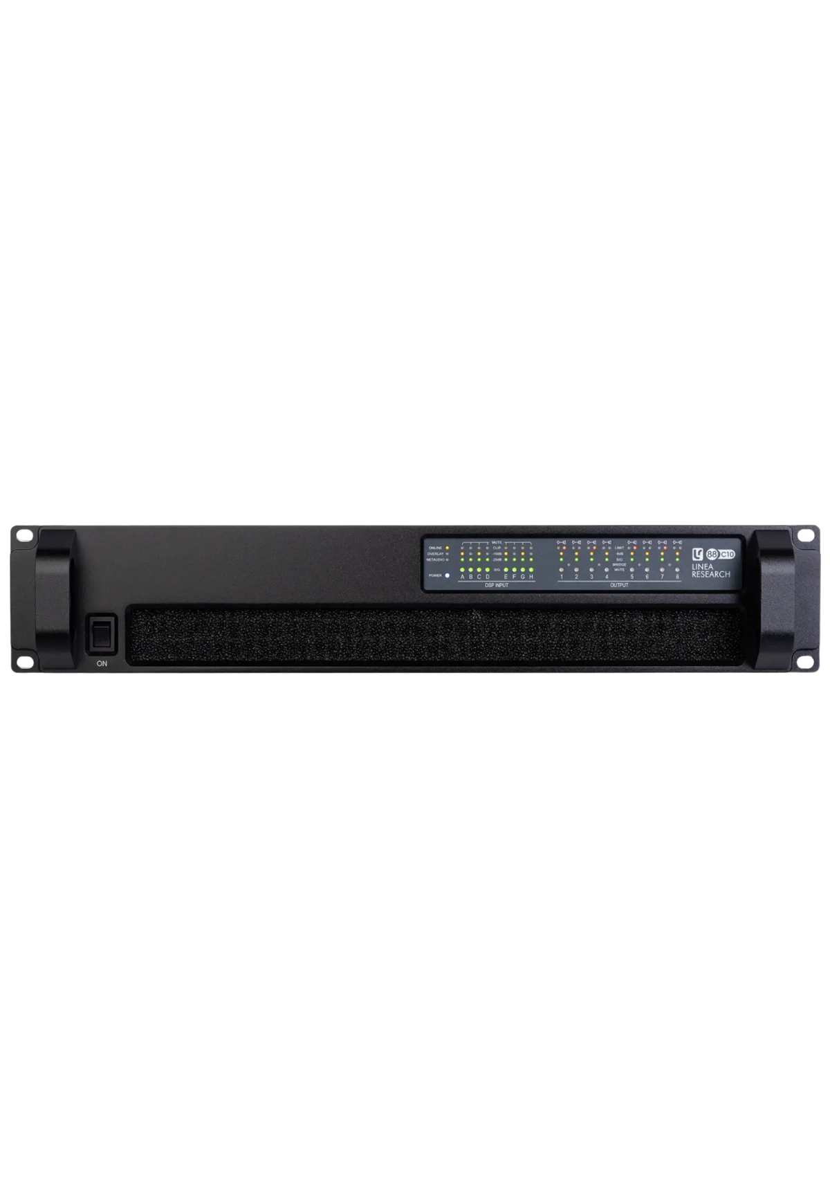 LINEA RESEARCH 88 C6 DANTE 8-Channel DSP Power Amplifier Ñ 8 _ 750 W @ 4½/100V