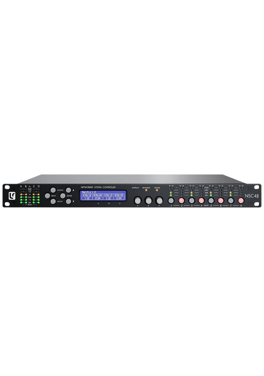 LINEA RESEARCH NSC48 4 in/8 out Networked System Controller 96kHz DSP 1U