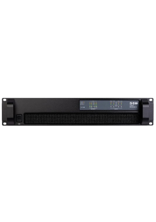 LINEA RESEARCH 44 C10 DANTE 4-Channel DSP Power Amplifier Ñ 4 _ 2,500 W @ 4½/100V