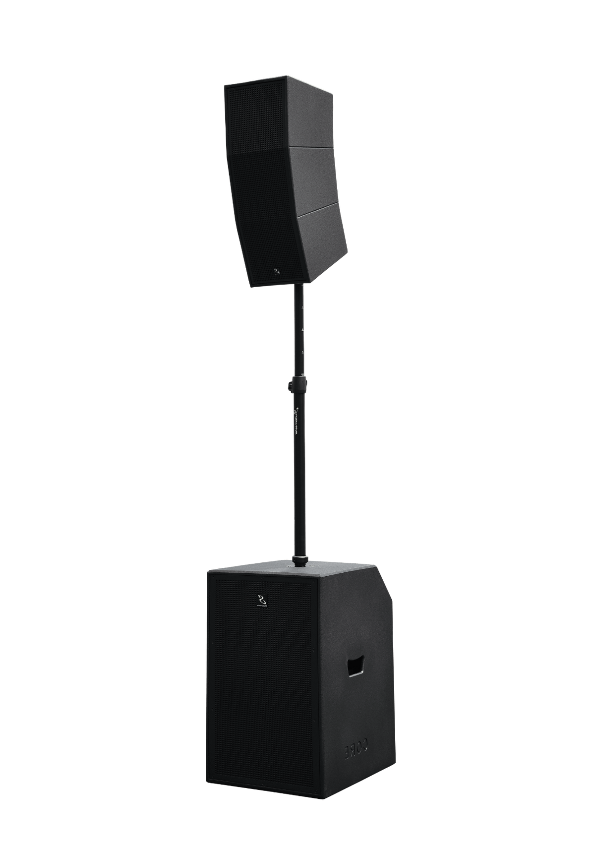 STUDIO MASTER CORE 151 1,100 W RMS / 4,400 W Peak 15" Active Curved Array PA Speaker System + DSP Mixer