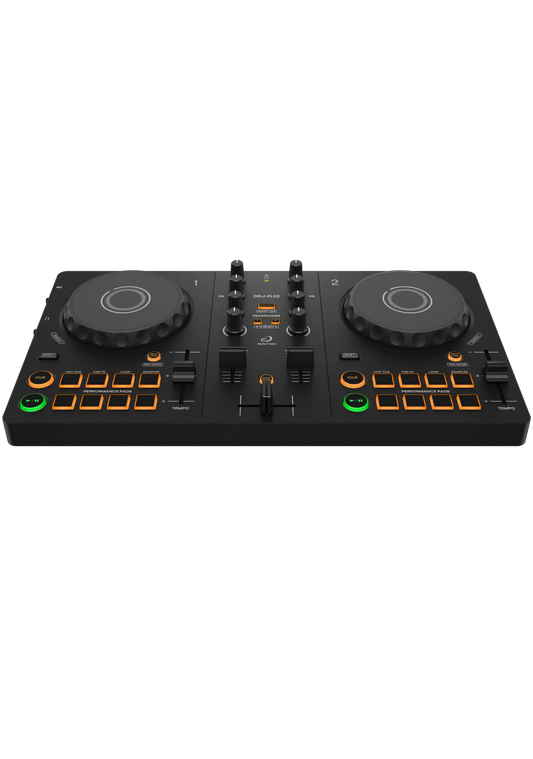 ALPHA THETA DDJ-FLX2 2 Channel DJ rekordbox Controller