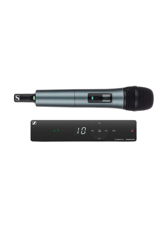 SENNHEISER XSW1-835 E Handheld Mic System with E835 Cardioid Transmitter CH70