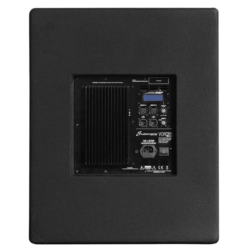 STUDIO MASTER Vortex 18SA 18 Active Subwoofer 600W + DSP