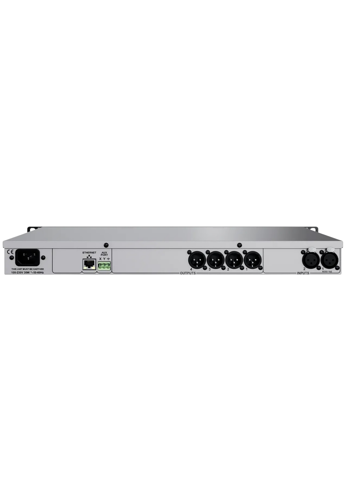 LINEA RESEARCH NSC24 DANTE 2 in/4 out Networked System Controller 96kHz DSP 1U