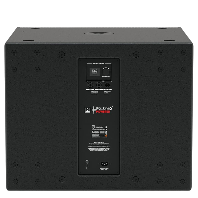 MARTIN AUDIO XP118 Blackline XP 1x18" Powered Subwoofer 2000W Black
