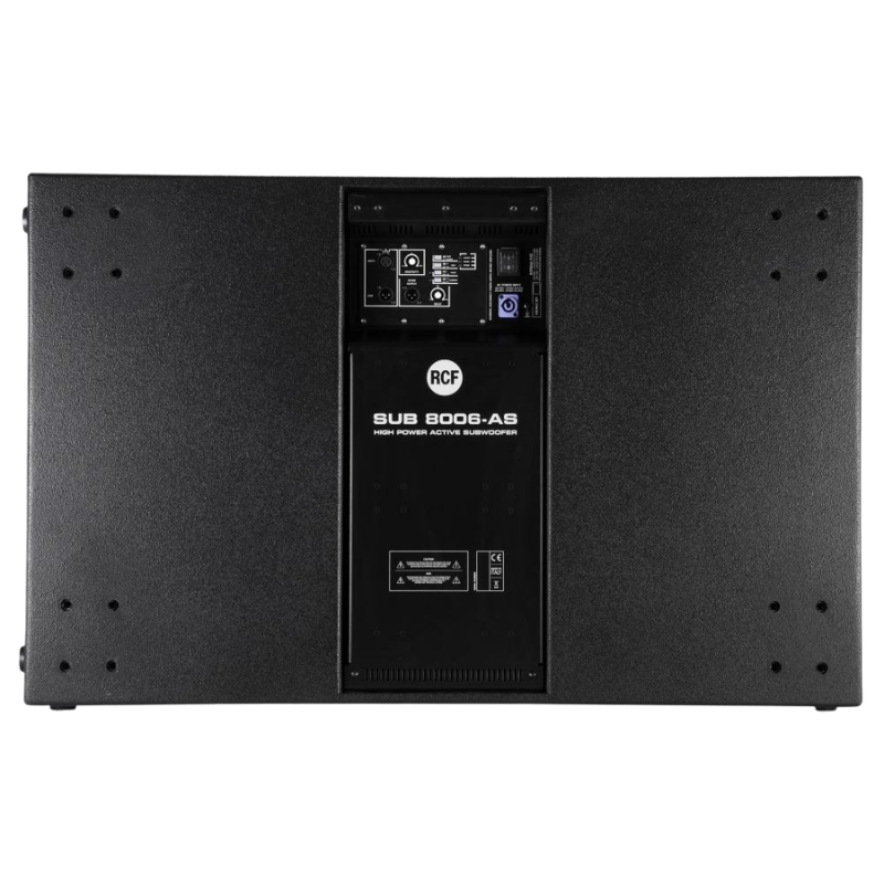 SUB 8006-AS 2x18" Active High-Power Subwoofer 2500W Black