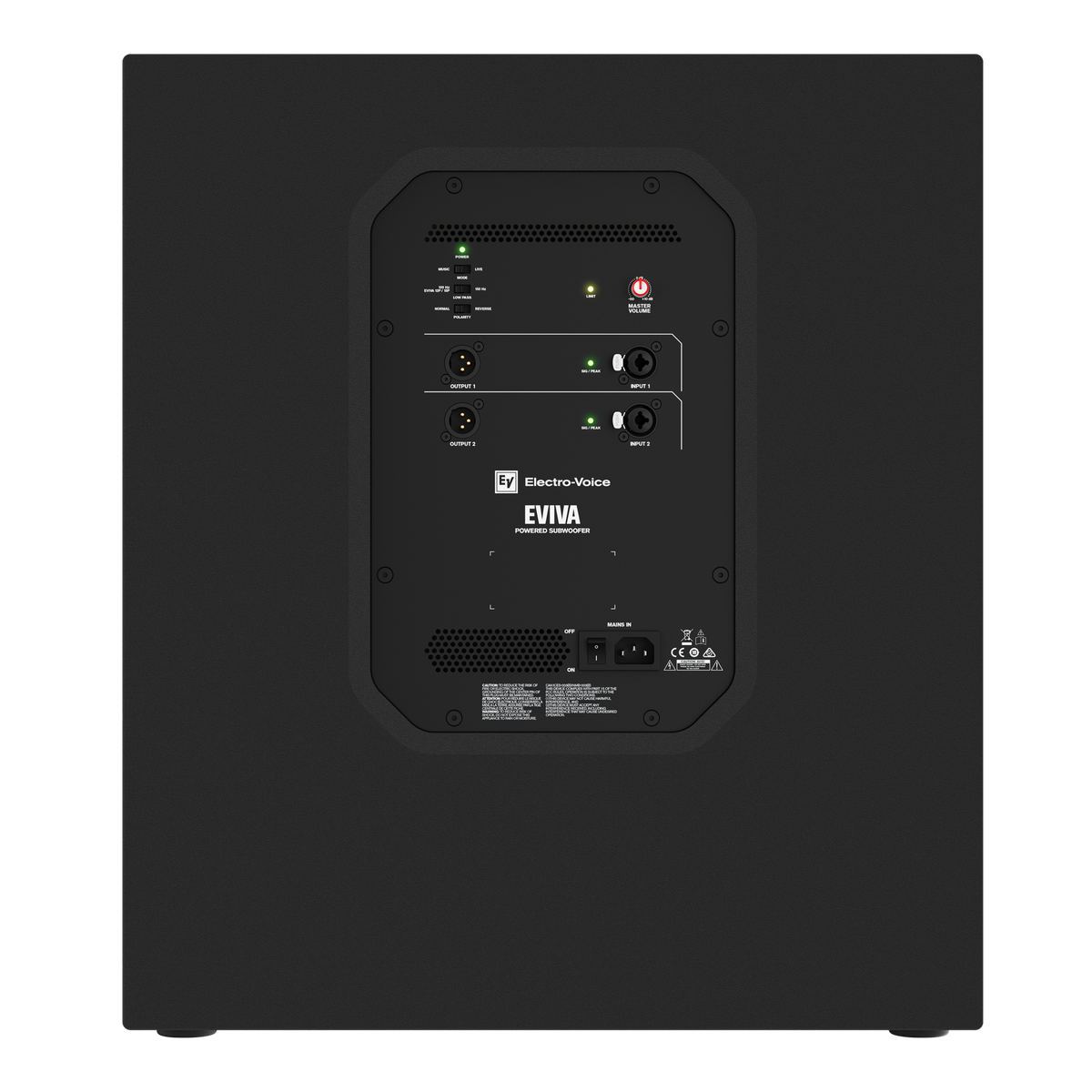 ELECTRO-VOICE EVIVA 18SP 1000w Portable Powered Subwoofer