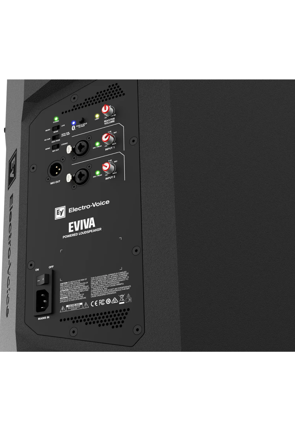 ELECTRO-VOICE EVIVA 12P 1000w Powered Bluetooth Loudspeaker