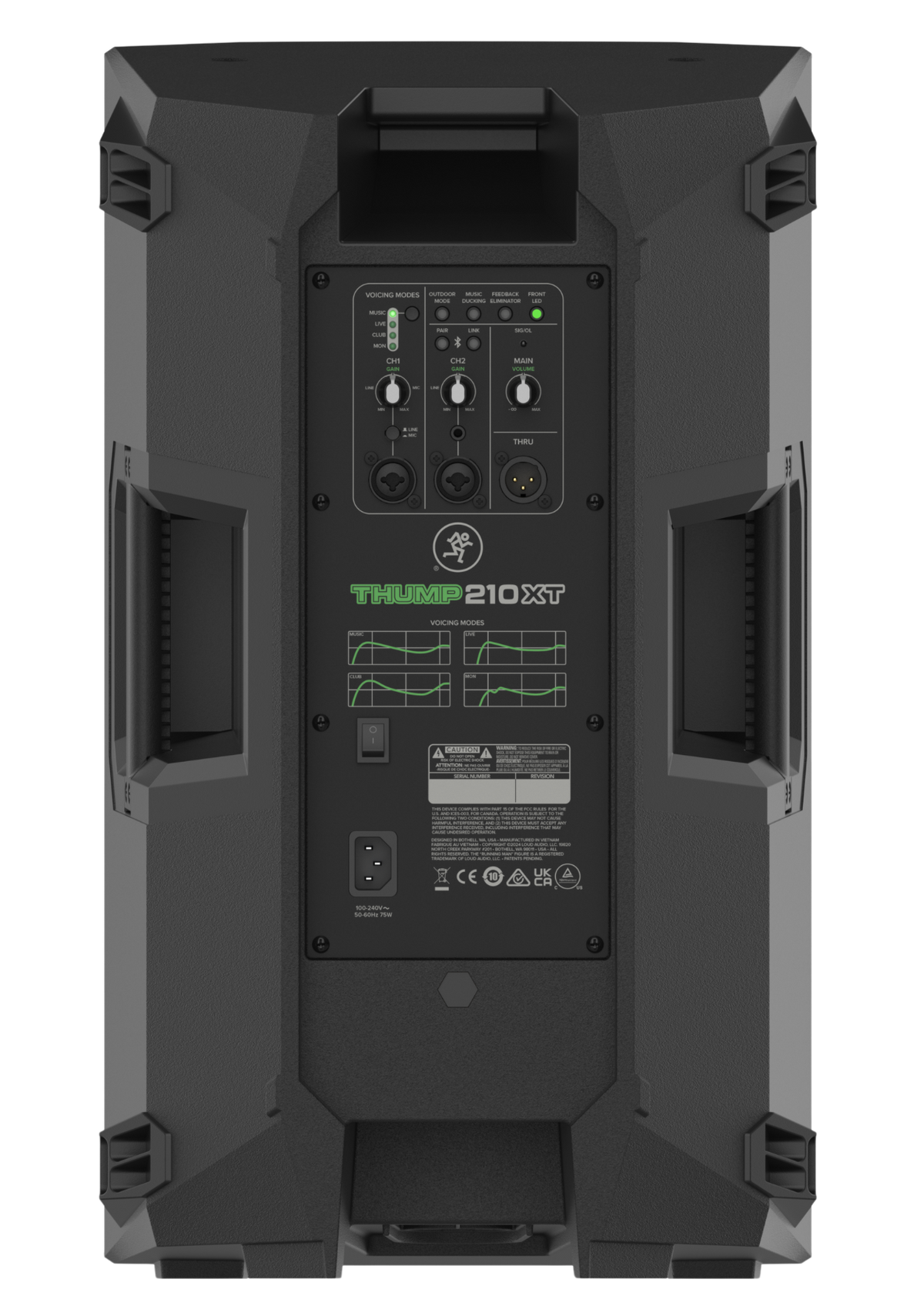 MACKIE Thump210XT 10" 2-Way Powered Speaker with App Control 1400W