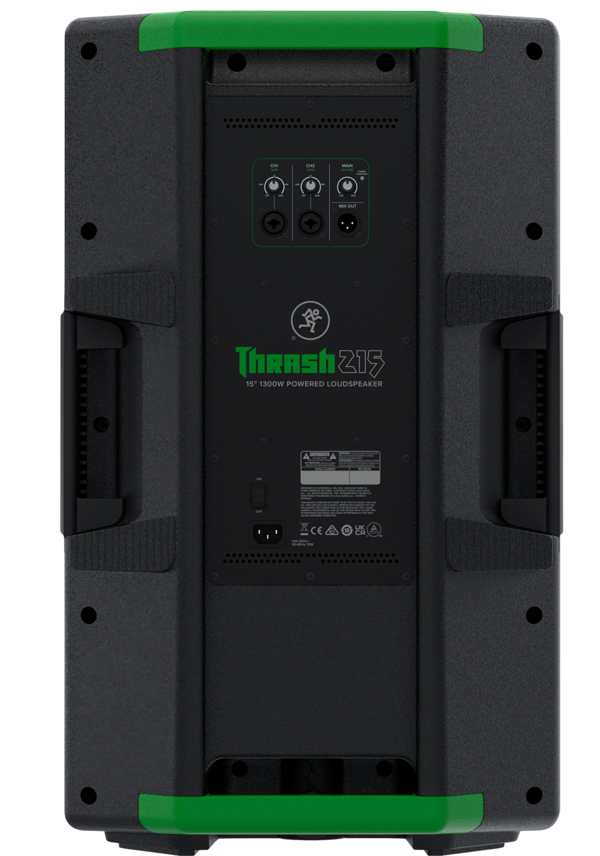 MACKIE Thrash215 15" 2-Way Active Loudspeaker 1300W Black
