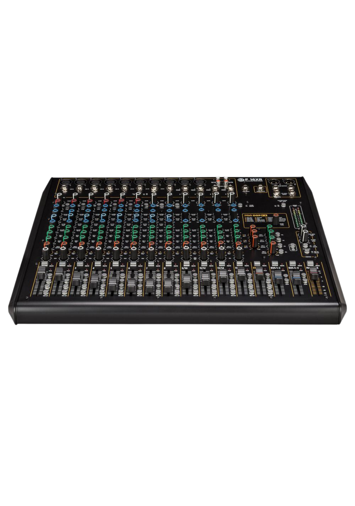 RCF F16XR 16Ch Analogue Multi-FX Mixer 10xMic/4xMono/4xStereo-In