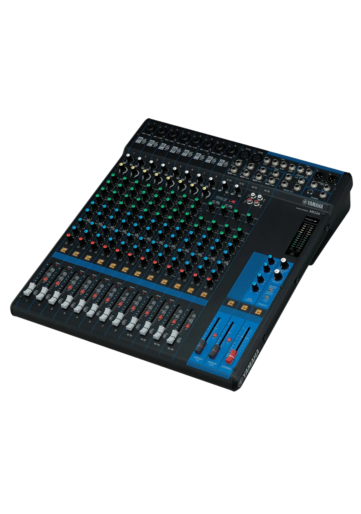 YAMAHA MG16 16-Channel Mixing Console 10 Mic / 16 Line with Faders