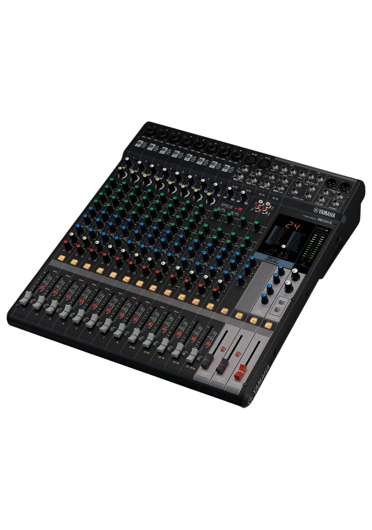 YAMAHA MG16X 16-Ch Mixing Console 10 Mic / 16 Line + SPX with Faders