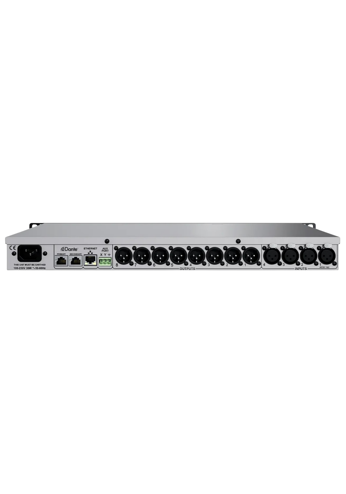 LINEA RESEARCH NSC48 DANTE 4 in/8 out Networked System Controller 96kHz DSP 1U