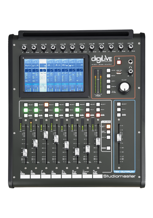 STUDIO MASTER digiLive 16 Digital Mixer 16 inputs / 16 Bus / 12 Mic / 2 Stereo