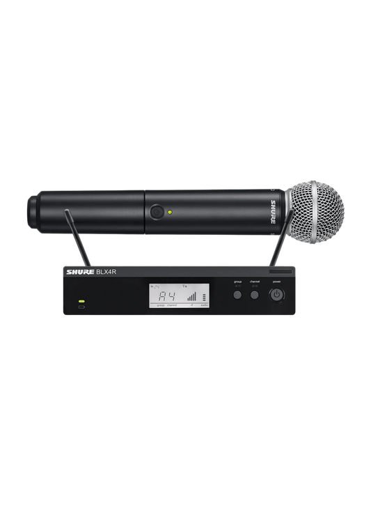 SHURE BLX24R/SM58 Wireless Rackmount Handheld System BLX4R/SM58 K3E