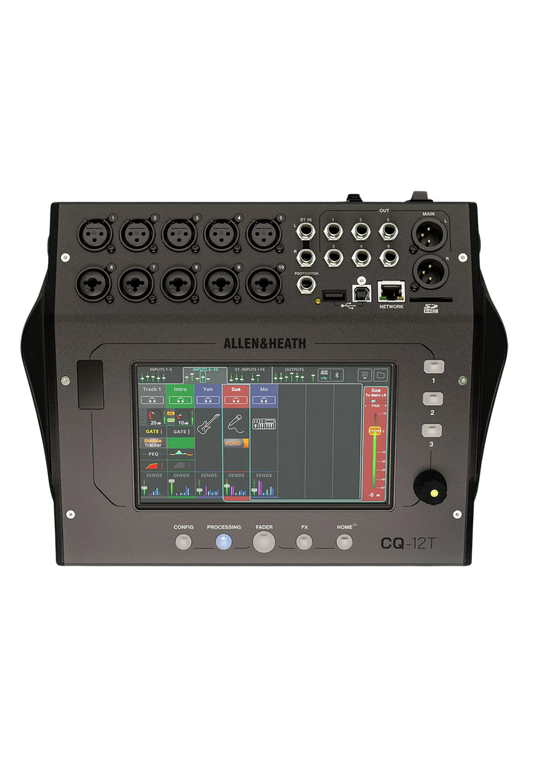ALLEN & HEATH CQ-12T Ultra-Compact Digital Mixer 12in / 8out