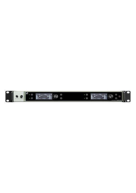 SENHISER EW-DX EM 4 DANTE QUAD 19" Wireless Receiver 1U (S1-10) CH38
