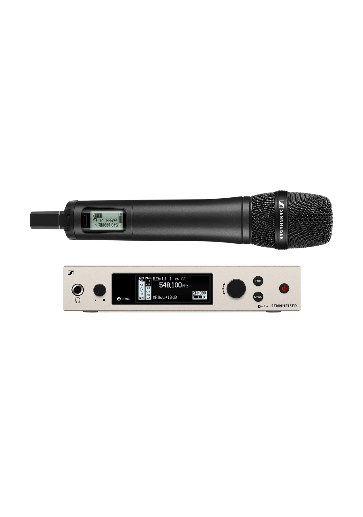 SENHISER EW500 G4-GBW Handheld Mic System with E945 Supercardioid Mic CH38