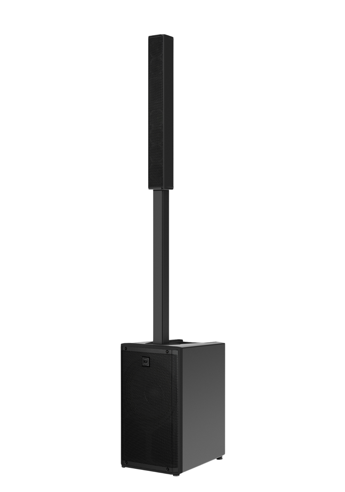 RCF EVOX J9 6x3"+12" Active 3-Way Column PA Speaker 2100W Black