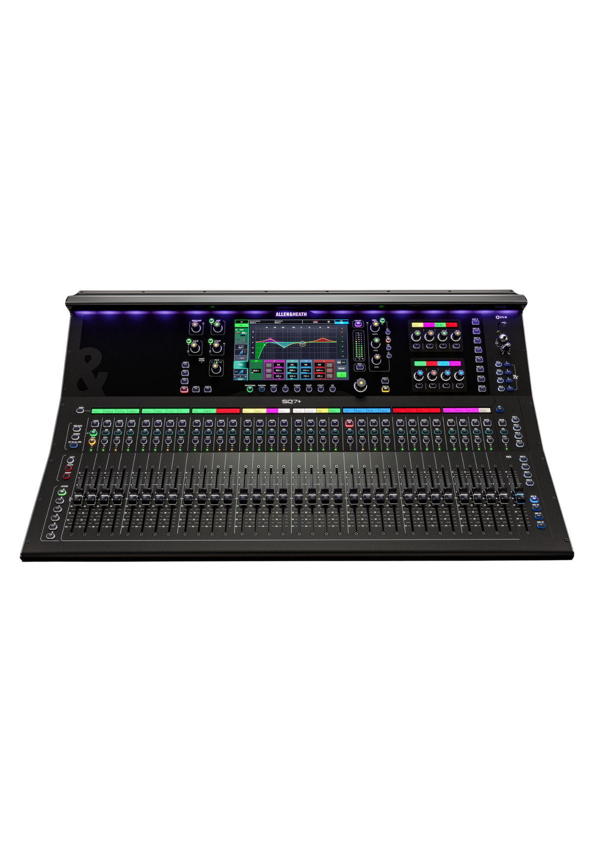 ALLEN & HETAH SQ7+ 48 Channel 96kHz Digital Mixer 32 PreAmps / 4 RackUltraFX