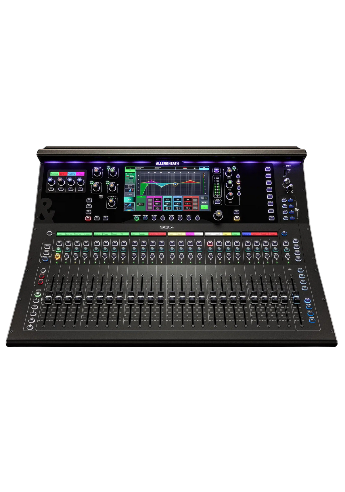 ALLEN & HEATH SQ6+ 48 Channel 96kHz Digital Mixer 24 PreAmps / 4 RackUltraFX